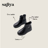 Safiya/索菲娅2024冬季休闲圆头坡跟时尚百搭短踝靴 SF44116108 商品缩略图0