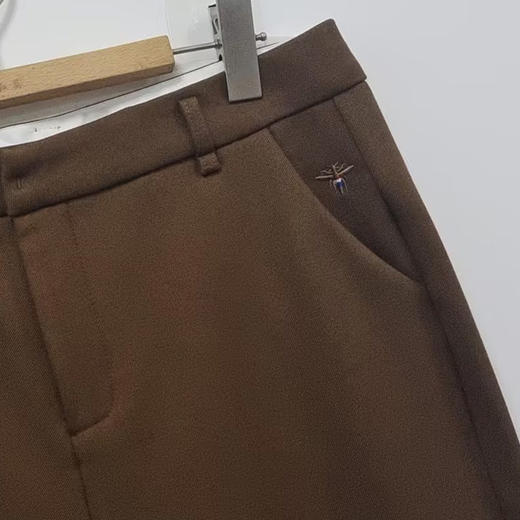 VIVIAN LIU TR2415009梅春女装新款时尚插兜显瘦小脚长款西裤 商品图3