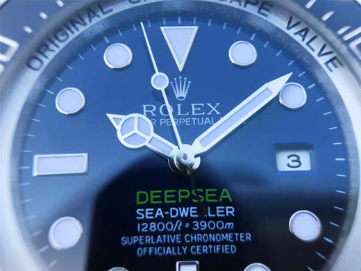 劳力士复刻表经典蚝式海使型渐变蓝面eta2836瑞士进口机芯复刻手表一比一手表 F厂CLEAN厂 商品图3