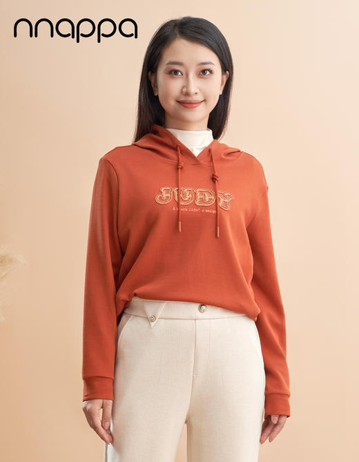 空气层珠片羊毛帽衫CA7308 商品图2