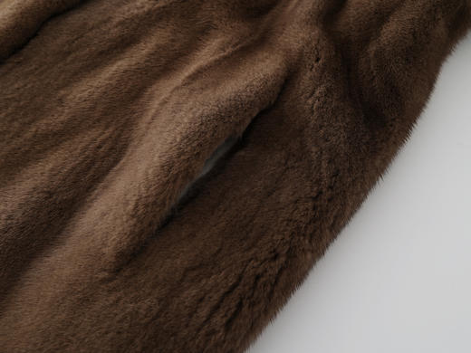 MAISON COVET 长款水貂皮草大衣 商品图10