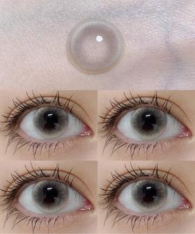 Yukicon日抛美瞳 精灵冷灰 14.2mm