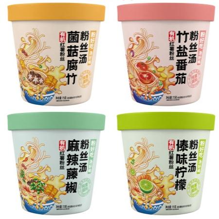 老爸的梦想纯素红薯粉丝汤 有机粉丝+纯素无添加料包 四种口味 商品图14