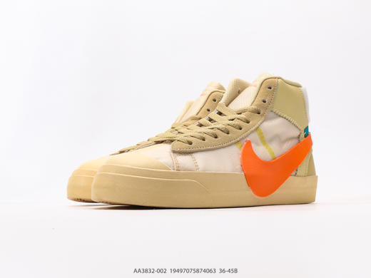 耐克Off-White x Nike Blazer Mid休闲运动板鞋AA3832-002男女鞋 商品图4