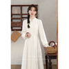鹿向南《月光与诗》气质连衣裙秋季新款法式休闲显瘦裙子女 商品缩略图1