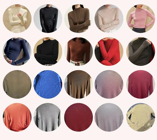 20个色针织毛衫,秋季新款,舒适保暖HJ3E23 商品图10