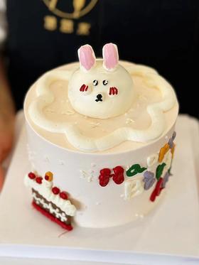 蛋糕定制—小白兔