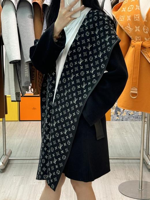 驴家长款皮腰带小花大衣（UY*MAG） 商品图3