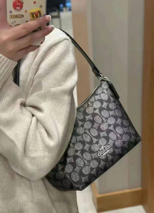 ¥ 1050🇺🇸黑五折扣 Coach新款 Zip bag 小饺子包 上班通勤好搭子，小号“流浪包”上班通勤炒鸡方便，容量可观，东西随便装！ 商品图3
