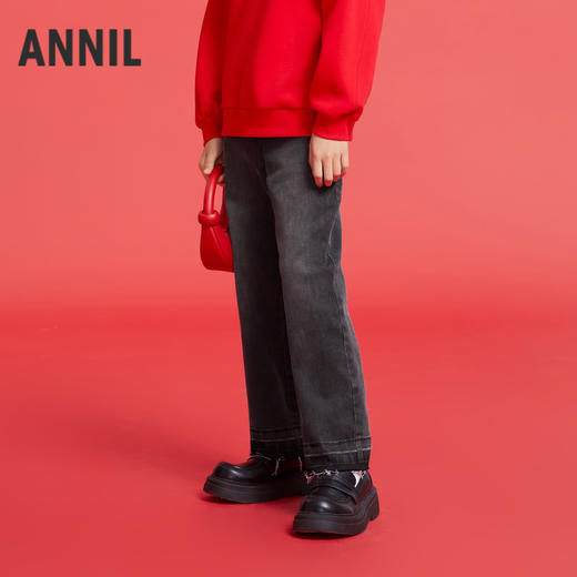 女童牛仔裤春季新款安奈儿童装实体店同款AG516578 商品图1