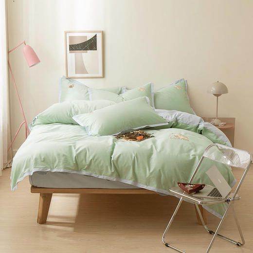 多喜爱-纯棉素色水果系列四件套（多款花型可选） 商品图2