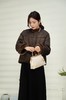 M1臣禾【卡码拍小】【新中式提花鹅绒服】 水貂毛袖（可脱卸）JZ244250227 商品缩略图2