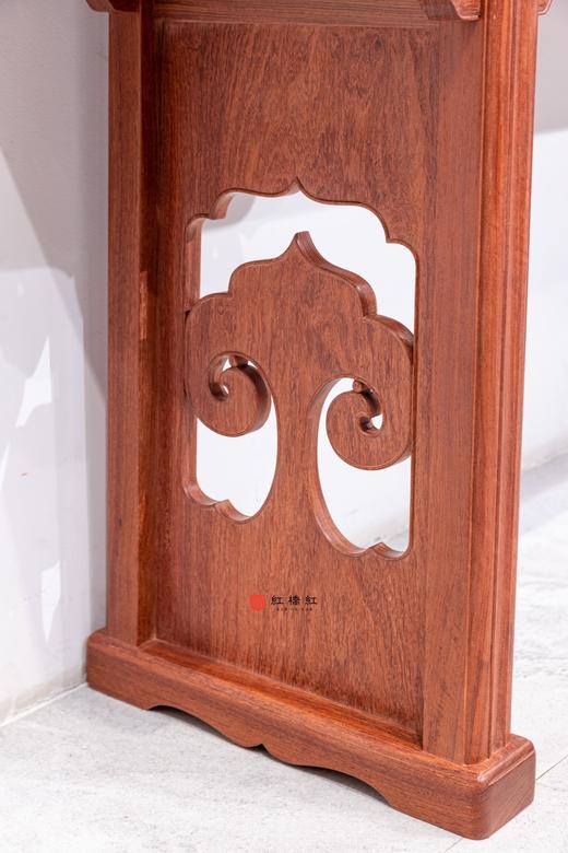 红桥红  家具严选  缅甸花梨(大果紫檀）  【210 如意翘头案】 商品图5