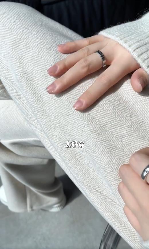 <曾小咸推荐> 窄版开叉人字纹仿羊毛裤 加绒日常169/件 活动139.99/件 不加绒日常159.99 活动129.99/件！！ 商品图1