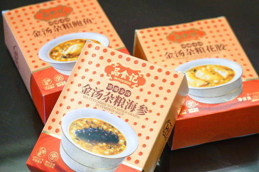 【 食材新鲜 真材实料！】品食记金汤杂粮粥  口口鲜嫩 满满胶原 0防腐剂0色素0香精 商品图7