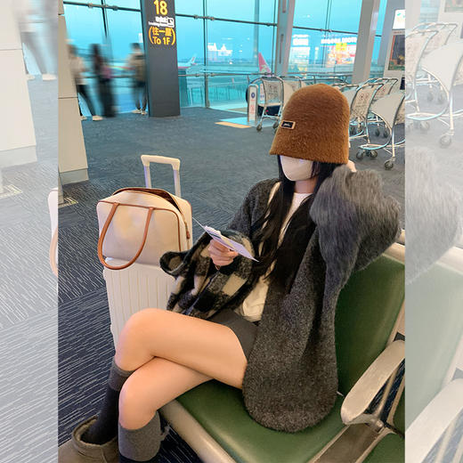 【269元任选2件】现货！成本巨贵，拍下包赚！韩系甜美温柔粉色宽松显瘦毛衣开衫 商品图6