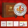 【上海造币】2025蛇年生肖贺岁银盘  含纯银20克 蛇盘兔 辈辈富 商品缩略图5