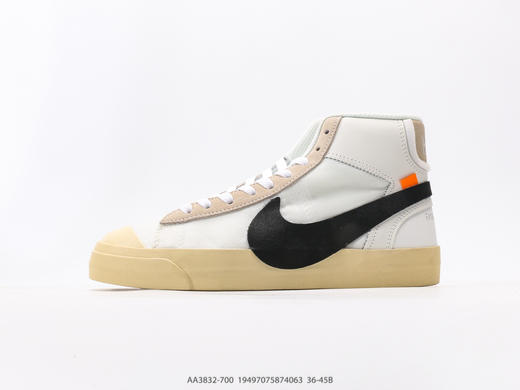 耐克Off-White x Nike Blazer Mid休闲运动板鞋AA3832-700男女鞋 商品图0