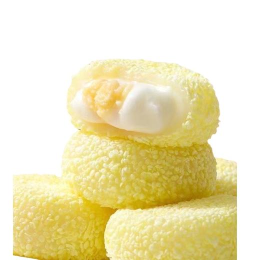 「一口“沦陷”！榴莲牛奶泡芙」榴莲牛奶泡芙麻薯爆浆雪媚娘糯叽叽零食小吃 商品图4