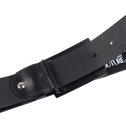 【超惠秒】Versace 范思哲 男士方形字母logo板扣真皮腰带 98574 商品图9