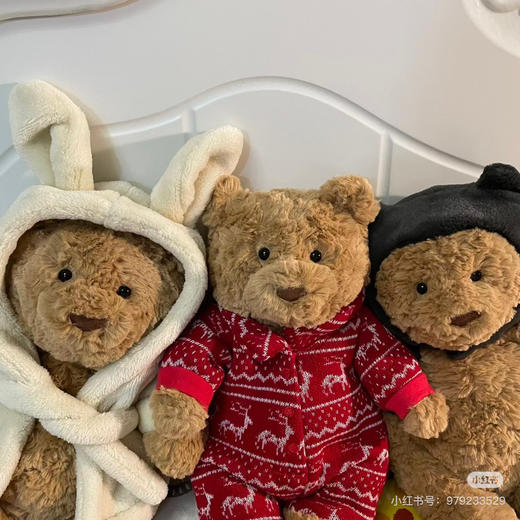 原单正品冬日圣诞睡衣巴塞罗那熊101908 商品图2