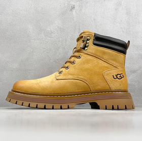 男款油叽叽雪地靴靴子