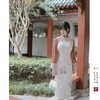 【云尽秋】灯芯绒长袖旗袍时尚高端复古民国风加绒改良新中式旗袍 商品缩略图0