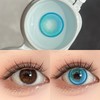 Yukicon日抛美瞳 蓝色水母 14.2mm 商品缩略图0