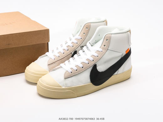 耐克Off-White x Nike Blazer Mid休闲运动板鞋AA3832-700男女鞋 商品图8