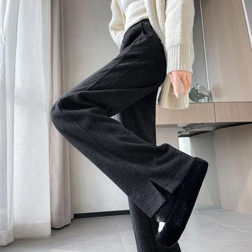 <曾小咸推荐> 窄版开叉人字纹仿羊毛裤 加绒日常169/件 活动139.99/件 不加绒日常159.99 活动129.99/件！！ 商品图5