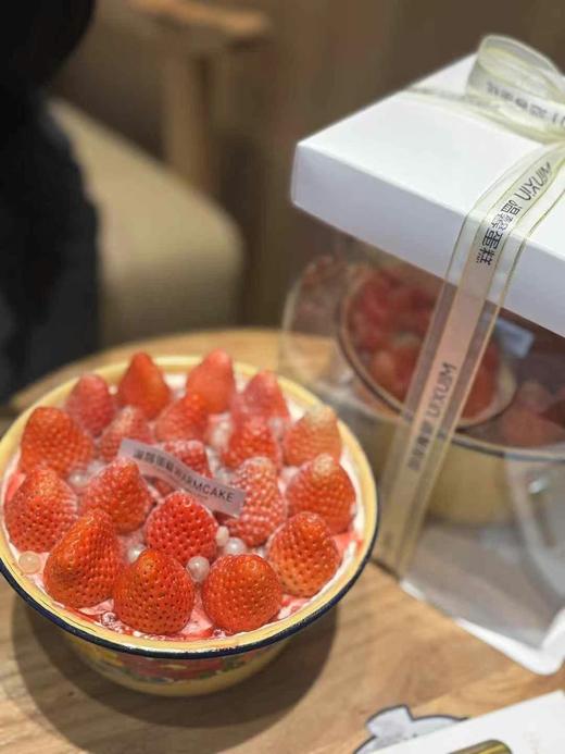 【草莓季新品】5寸搪瓷盆草莓蛋糕 商品图1