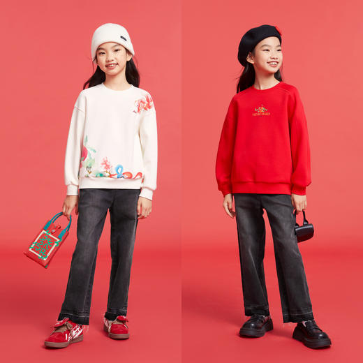 女童牛仔裤春季新款安奈儿童装实体店同款AG516578 商品图3