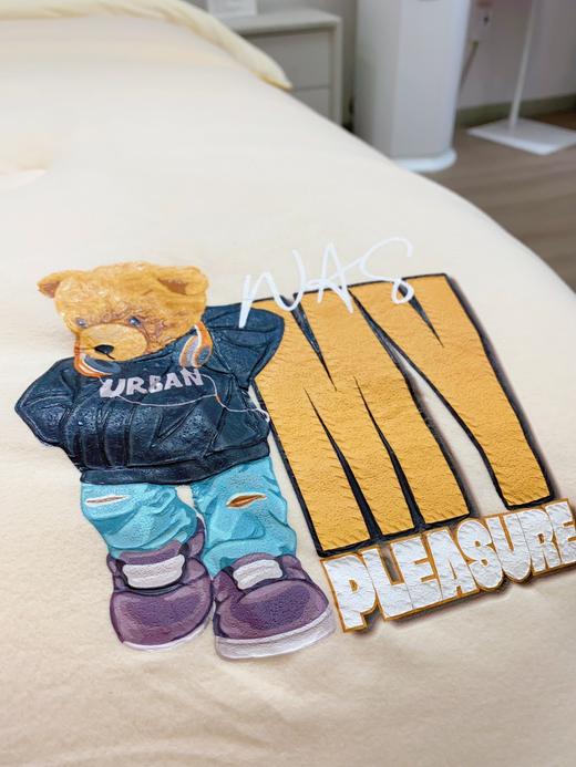 松植屋暖心大豆冬被加厚冬季保暖被子大豆纤维被芯A类针织棉磨绒面料抗菌保暖 商品图3