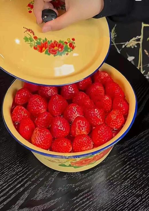 【草莓季新品】5寸搪瓷盆草莓蛋糕 商品图3