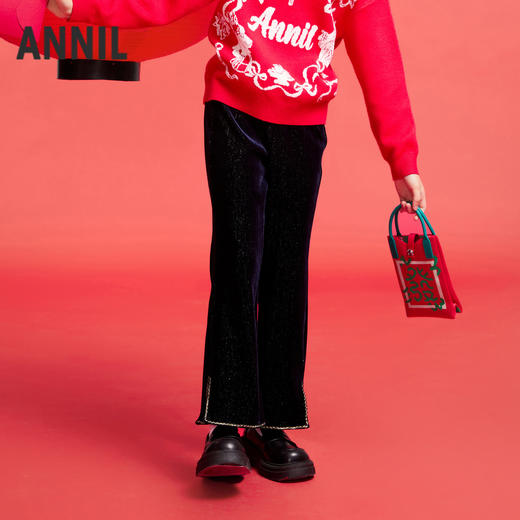 女童单裤春季新款安奈儿童装实体店同款AG516581 商品图1