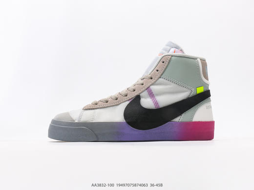 耐克Off-White x Nike Blazer Mid休闲运动板鞋AA3832-100男女鞋 商品图0