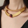 【迪丽热巴同款】Ancient Rome古罗马时期 | 角斗士素金软项圈 商品缩略图3