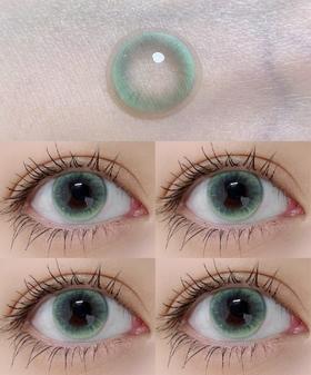 Yukicon日抛美瞳 精灵青绿 14.2mm