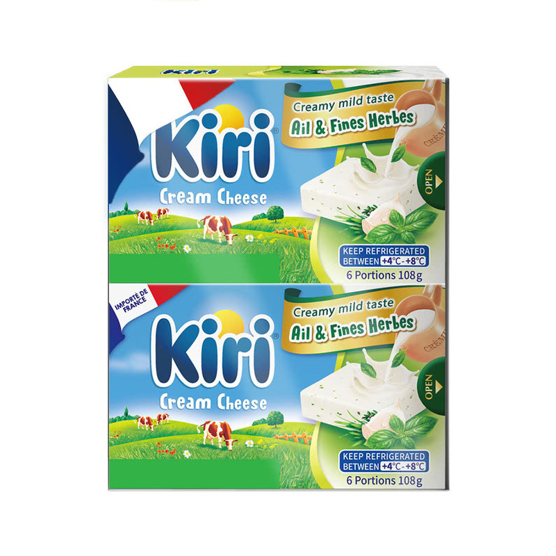 MM 山姆 凯芮 法国进口 奶油芝士蒜香味再制干酪 432g（108g*4）