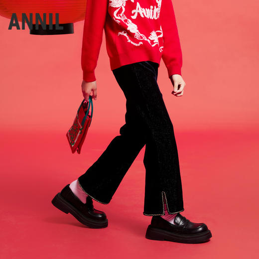 女童单裤春季新款安奈儿童装实体店同款AG516581 商品图2