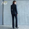 AD黑色正装女套装大学生面试职业装高级感正式场合收腰西服外套秋 商品缩略图4