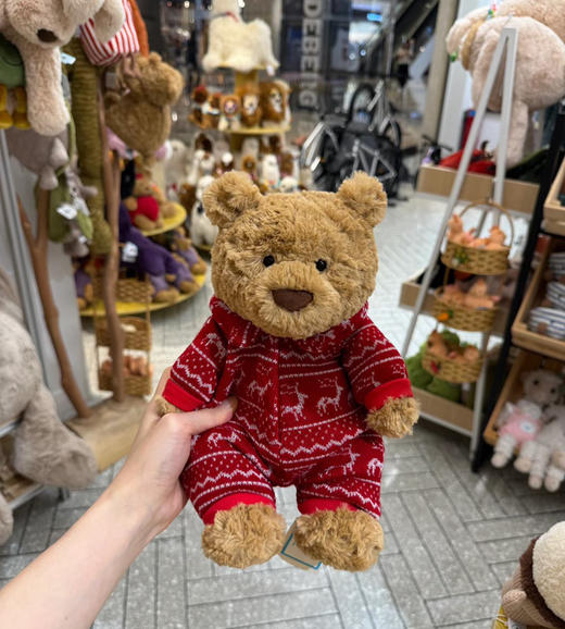 原单正品冬日圣诞睡衣巴塞罗那熊101908 商品图6