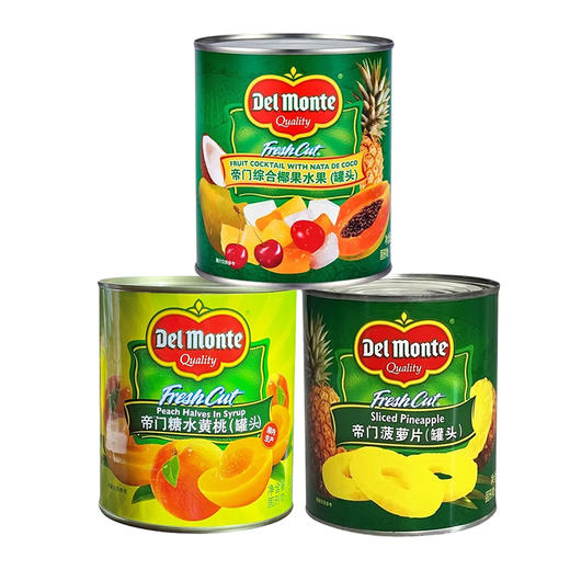 菲律宾进口帝门水果罐头820-850g【 多口味】 商品图5