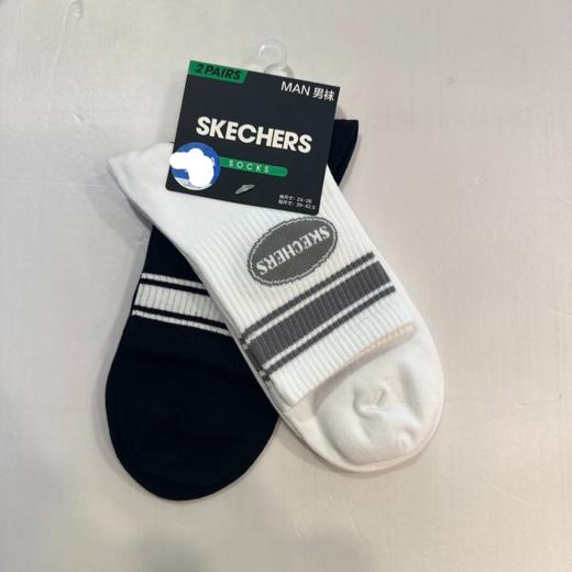 【云粉节】【新品】7楼斯凯奇Skechers 男运动联盟系列中筒袜L125M081 商品图0