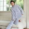暖绒绒睡衣  可外穿 双面绒 保暖套装 厚毛绒家居服 商品缩略图8