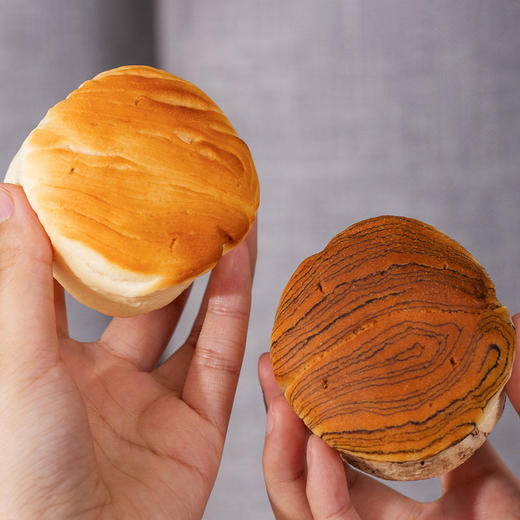 新麦潮奶香黄油面包 540g/箱 牛奶风味/巧克力风味 千层蓬松 松软可口 一箱15个 商品图7