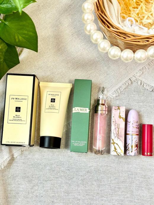 B113044颜值敲击可爱！手工竹编护手彩妆珍珠手拎包 商品图6