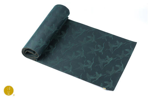 慢蓝长款香云纱茶席 260*28cm 商品图8