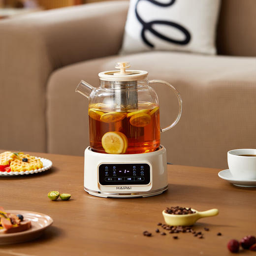 【小家电】海牌多功能花茶壶养生杯全玻璃恒温壶HP-Y612 HF 商品图0