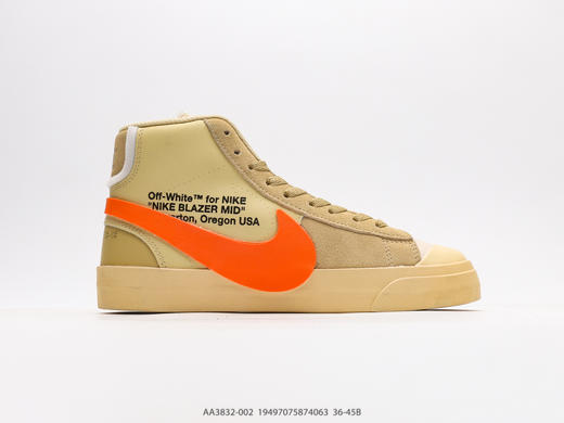 耐克Off-White x Nike Blazer Mid休闲运动板鞋AA3832-002男女鞋 商品图1